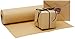 PIQIUQIU Carta kraft marrone – Carta riciclata naturale, rotolo di carta kraft ideale per artigianato, arte, piccole confezioni regalo, imballaggio, posta, spedizione e pacchetti, 30,5 cm x 30 m