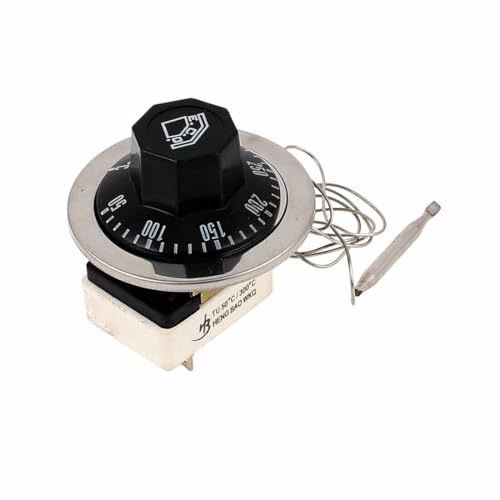 1pcs AC 250V 16A 50C-300C Dial Rotary Knob Thermostat Temperature Control Switch