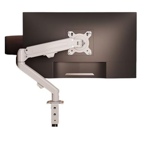 Bras robotisé pour support d'écran flexible avec socle porte-à-faux