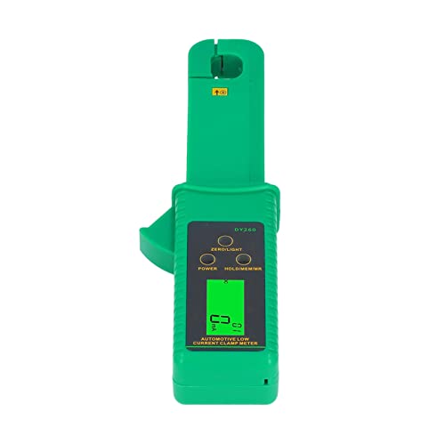 KIMISS Car AC DC Leakage Current Clamp Meter 0mA-60A Non- Low Current Tester with Auto AC/DC Recognition for Automotive Applications