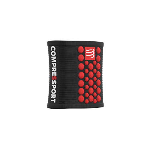 Compressport - Serre-Poignet Multisport - Sweatbands 3D.Dots - Serre-Poignet Anti-Transpiration - Propriétés Ultra-Absorbantes - Fibres à Séchage Rapide,...