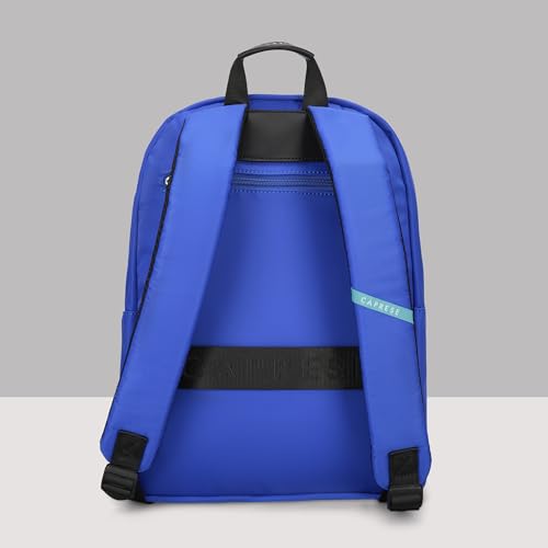 Image of Caprese Saturn Medium 15.6 Inch Laptop Backpack for Women with Adjustable Shoulder Straps & Multiple Compartments | Front Zip Pocket | Perfect for College, Office & Travel