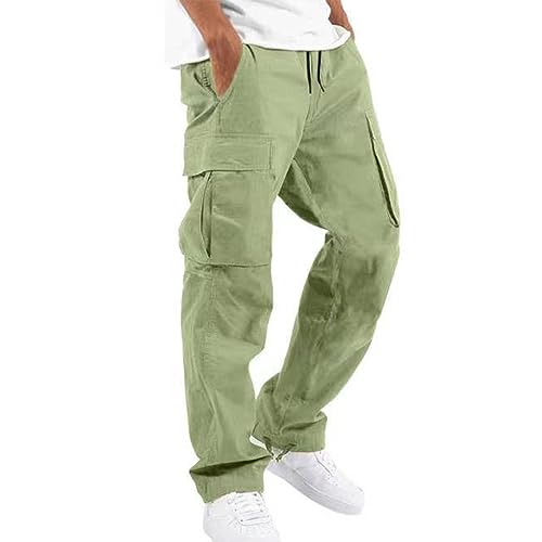 Men's Baggy Cargo Pants Casual Wide Leg Joggers Sweatpants with Pockets Hiking Athletic Workout, M-3XL2