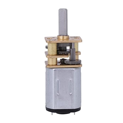 N20 Gear Motor, DC 6V 150 RPM Gear Motor Mini Speed ​​Reducer DC Motor med Full Metal Gear för RC Car Robot Model