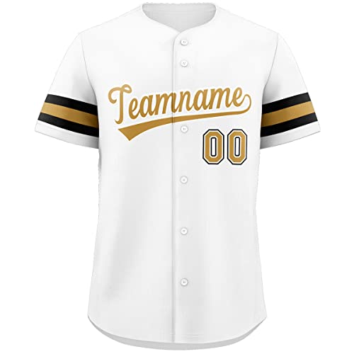 Camisa personalizada para béisbol KXK con botones, nombre y número para hombres, mujeres y jóvenes miniatura 1