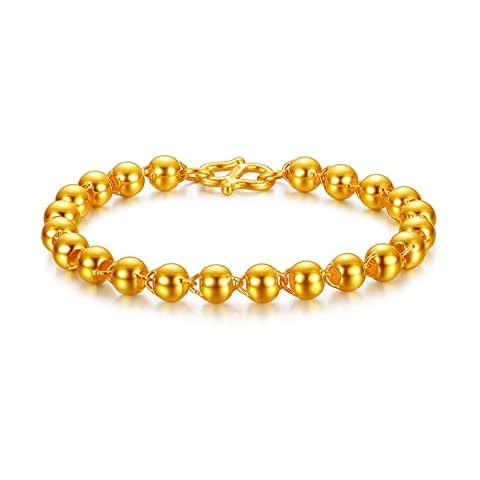 PEAS 18K Gold Plated Bead Bracelet Cover