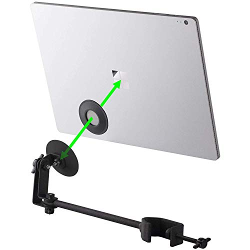 String Swing Microphone Mic Stand Tablet and Smartphone Holder Mount for Apple iPad iPhone Samsung Galaxy Microsoft Surface LG Moto Xoom ereader - All Flat Cases & Android Devices - Heavy Duty MSTH
