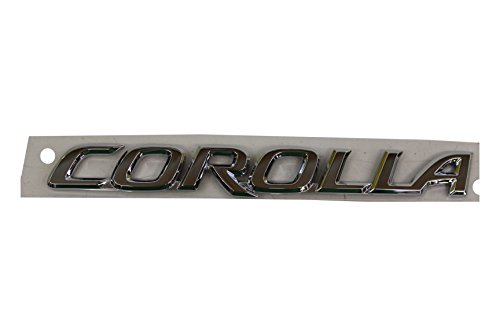 Genuine Toyota Accessories 75442-02070 Corolla Emblem