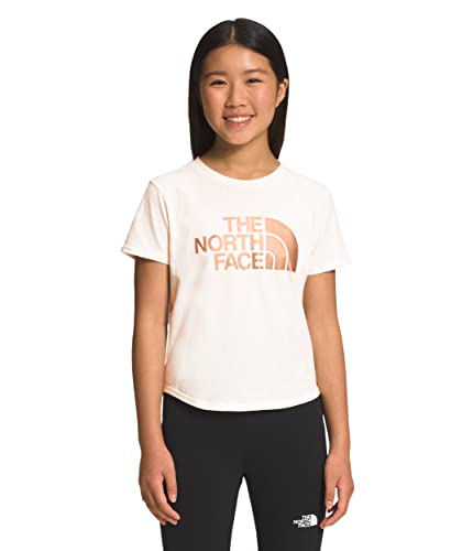 The North Face Girls’ Short Sleeve Graphic Tee, Gardenia White, X-Large #TOP3