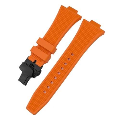 �ʌ^�E�H�b�`�o���h 12mm�ATissot 1853 PRX�V���[�Y�Ή��AT137407 T137�o���h�A�u���b�N�A�z���C�g�A�I�����W�A�u���[�A�X�|�[�c�E�H�b�`�X�g���b�v�i�I�����W�u���b�N�j
