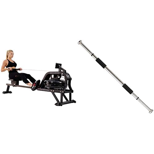 Sunny Health And Fitness Obsidian Surge 500 Water Rowing Machine
