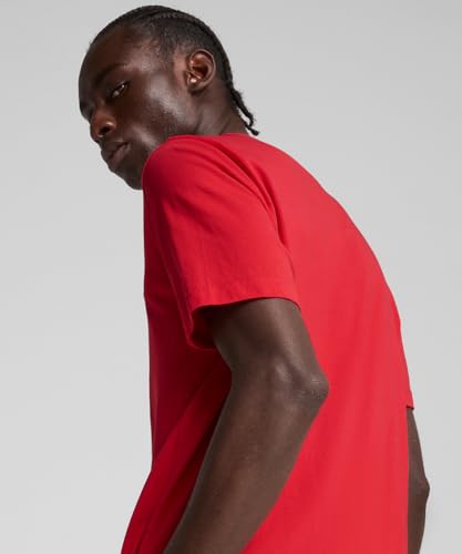 Image of Puma Men's Cotton Regular Fit T Shirt