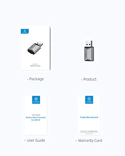 HAGIBISTECH Hagibis USB externe geluidskaart adapter 2-in-1 USB naar 3,5 mm hoofdtelefoon en microfoon Jack Audio… - Image 8