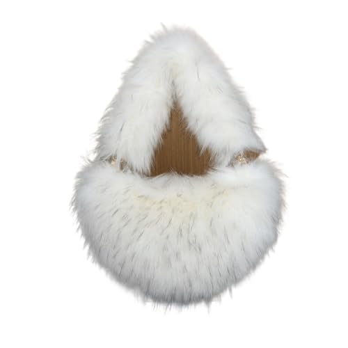 Women's shoulder bag, semi-circular dumpling-shaped handbag, lightweight and portable, suitable for winter travel 6