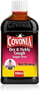 Covonia Dry & Tickly Cough Sugar Free Oral Solution 300ml soothing relief or irritating dry coughs and sore throats