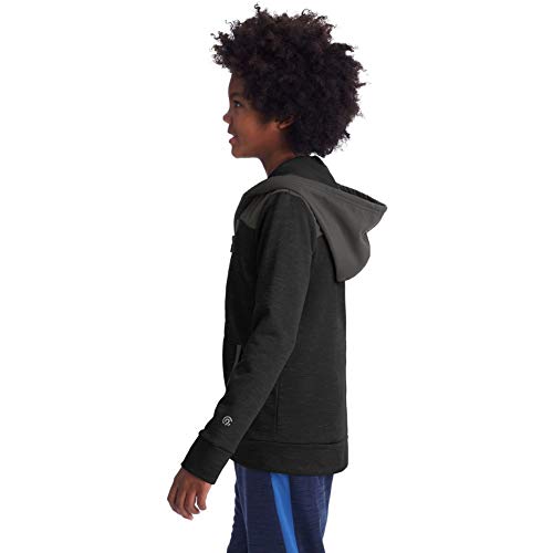 C9 Champion Boys' Tech Terry Woven Pieced Full Zlip Jacket2