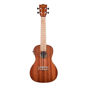 Kala KA-CE Satin Mahogany Concert Electric Ukulele with EQ || Bag not included (Sold Separately)