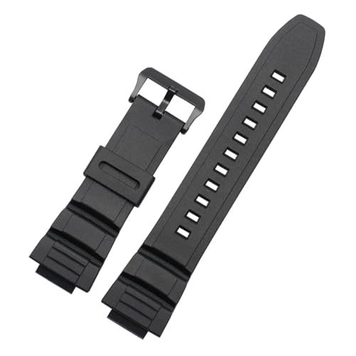 Correa de reloj resina impermeable de 16mm contra sudor para Casio 5434 5