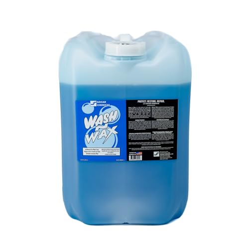 Jabón para Auto SOCAR Wash N Wax 5 Gal, pH Neutro miniatura 1