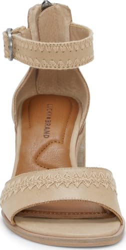 Image of Lucky Brand Shivona Stitched Heeled Sandal
