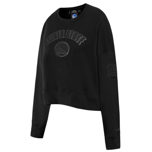 Sudadera Pro Standard NBA negra de algodon para mujer talla S 2
