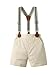 Boarnseorl Baby Boys Gentleman Outfits, Infant Shirt+Shorts+Bow Tie+Suspenders Suits Set,18-24M