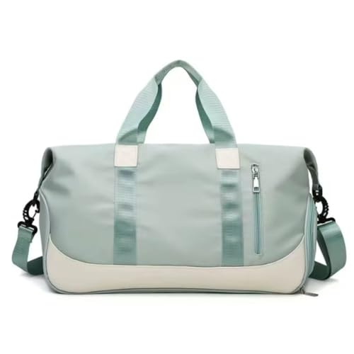Bolsa Mala Viagem de Mão Super Grande Transversal – Impermeável e Organizada para Viagens e Uso Diário (Verde)