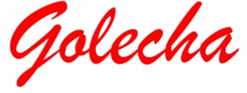 Golecha Farbe Schwarz und Rot (Cherry) - Golecha Farbsatz- Ideal für Tattoo Designs - Schneller Effekt - Lippen-Make-up - Ohne Ammoniak, PPD - 4 Kegel à 25 g