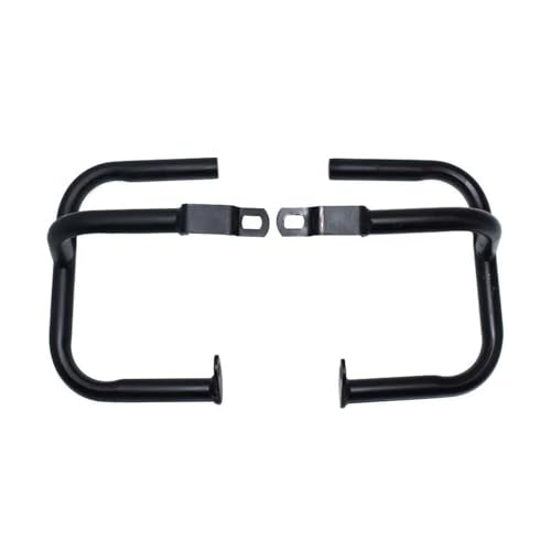 Pare-chocs moteur noir pour Scrambler 900 2006-2016 - Protection cadre et tampon métal moto
