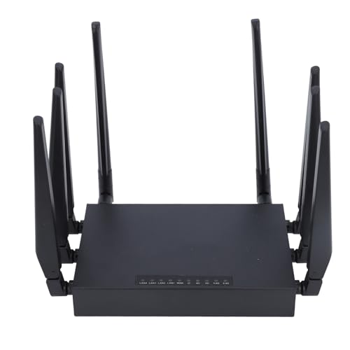 Router WiFi 6 A Doppia Banda Con 6 Antenne – 4G LTE CPE Con Slot SIM, Fino A 300 Mbps, Per Casa E Viaggi