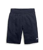 Champion Herren Kurze Hose mit umgekehrtem Gewebe Shorts, Navy, X-Klein