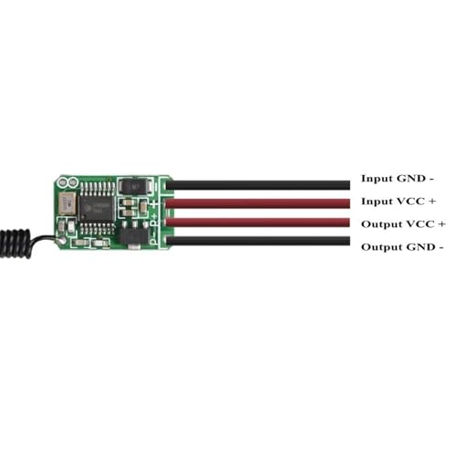Interrupteur de commande 433 récepteur faible courant veille 12V - 3