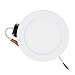 FOCUHUNTER Plafoniera a LED 9W LED da Incasso Rotondo a Schermo Piatto Down Light Lampada Ultra Sottile 80-100Lm 6000K dimmerabile per Soggiorno, Cucina, Camera da Letto