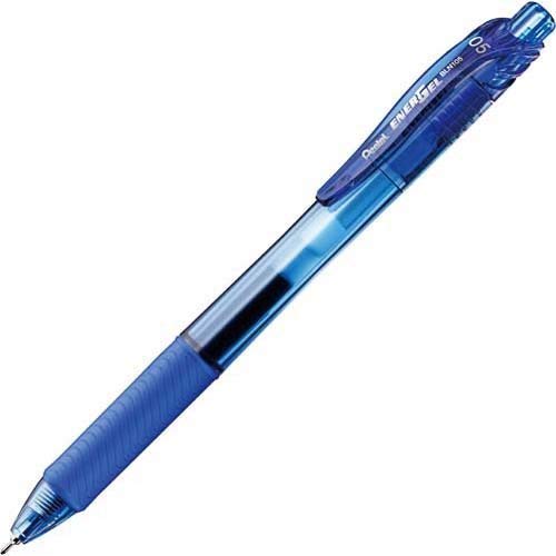 Pentel EnerGel-X Bolígrafo Gel Retráctil Punta Fina Azul