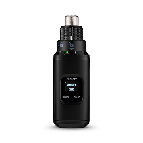 Image of Shure SLXD3+ Plug-On Wireless XLR Transmitter