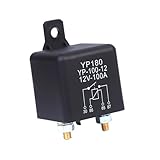 High Current 4 Pin Car Relay 12V 24V 200A 120A 100A Car Truck Motor Automotive Relay Continuous Type Automotive Car Relays(12V 100A)