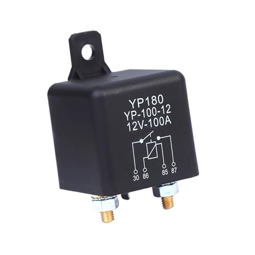 High Current 4 Pin Car Relay 12V 24V 200A 120A 100A Car Truck Motor Automotive Relay Continuous Type Automotive Car Relays(12V 100A)