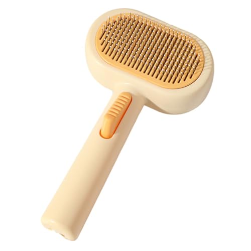 PANGBOER Cepillo de pelo de doble cara para mascotas, para pelos saludables, gatos, peine para mascotas de pelo largo y corto, todas las razas, peine de pelo de perro, cepillo para gatos