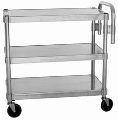 Utility Cart Size: 36" H x 48" W x 20" D
