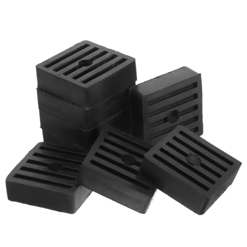 Almohadillas de goma antivibración de alta densidad con agujero central de 1.2cm para compresor