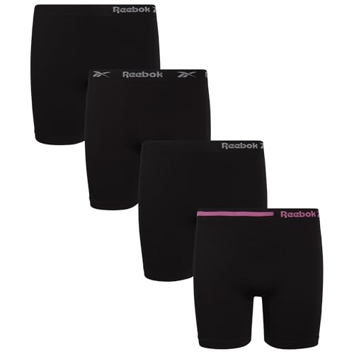 Short doux sans couture fille Reebok : vêtements de sport enfant lot de 4 boxers