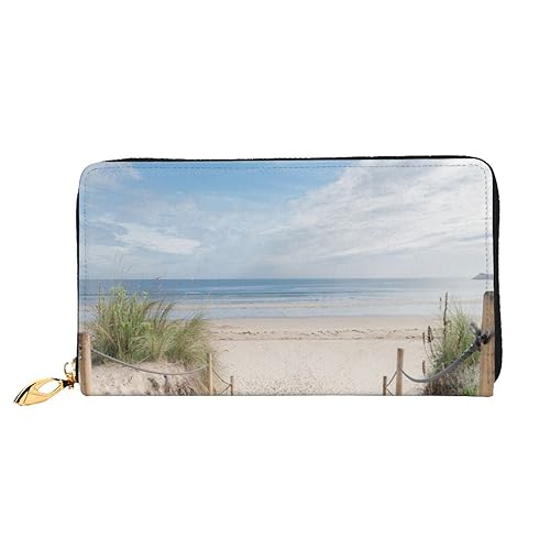 Pochette à monnaie en cuir cadeau idéal homme et femme motif feux d'artifice
