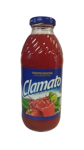 COCKTAIL DE TOMATE - CLAMATO - COCKTAIL JUGO DE TOMATE CONCENTRADO - EL ORIGINAL - 473 ML