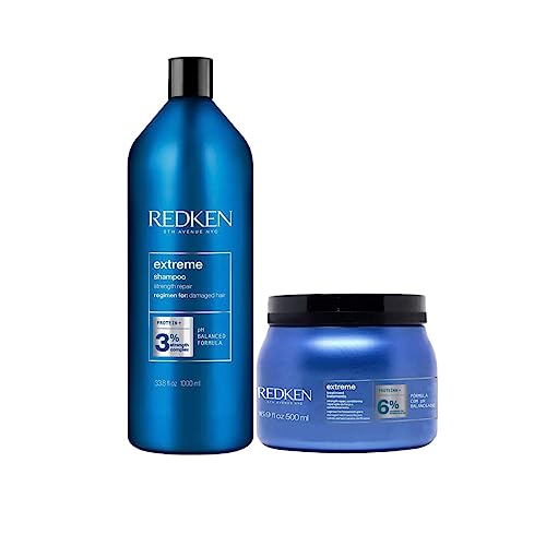 Kit Shampoo e Máscara Redken Extreme Grande