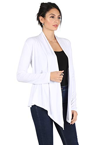 Simlu 560381 Lightweight White Cardigans thumb #1