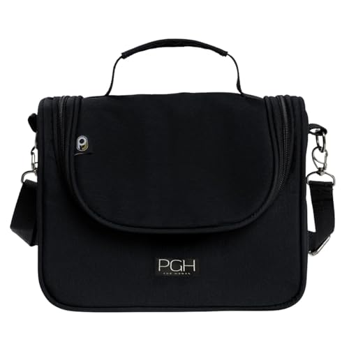 Bolsa Lancheira Térmica Impermeável, PGH, Modelo COMPACT MINI - Capacidade de 4 Litros (Preto)