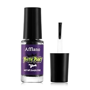 De'Lanci Halloween Schwarze Zahnfarbe 5ml