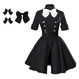 Yolmtbdg Anime Fate Apocrypha Epilogue Event Astolfo Cosplay Costume Dress Halloween Outfit Suit (Black, Medium)