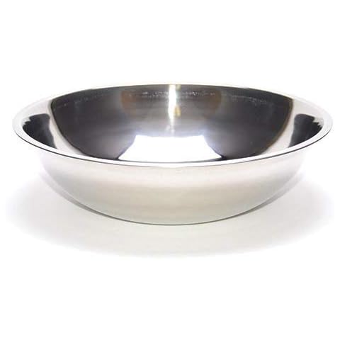 Central Restaurant MBR-13 Stainless Steel Mixing Bowl - 13 Qt. Cover