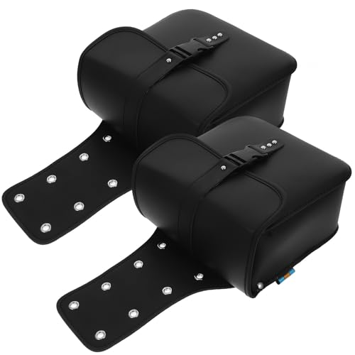 Sacoche latérale pour moto en PU étanche idéale pour vos roadtrips et trajets quotidiens
